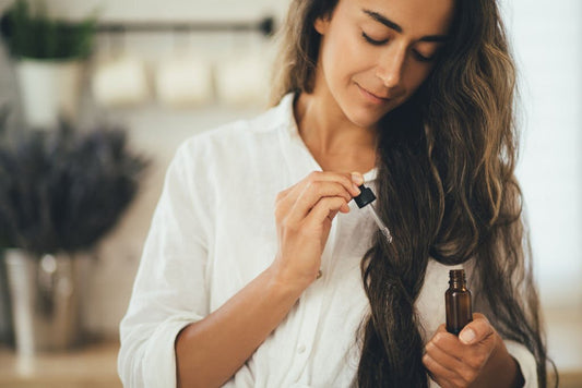 Antioxidant hair serum