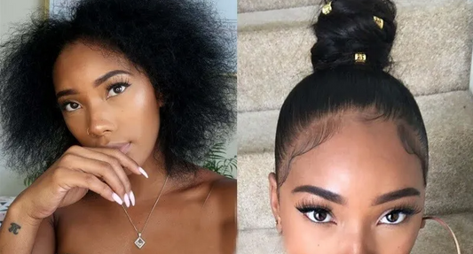 Edge control for lace front wigs