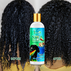 wholesale Customized Natural Nourish Scalp Smooth Styles Shea Butter Curl Hair Care Shampoo and Conditioner