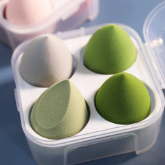 Wholesale Makeup Egg Skin-friendly Puff Sponge Makeup Egg Dry & Wet Box.