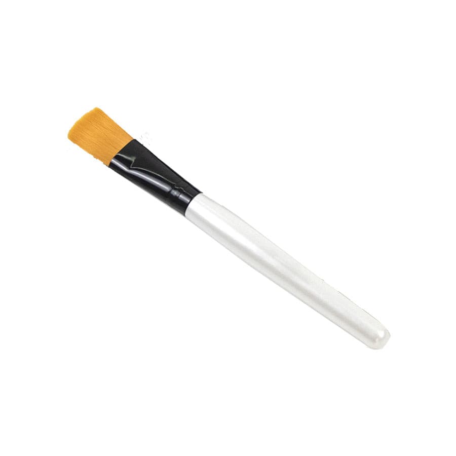 Wholesale Mask Brush White Handle Transparent Soft Hair Beauty Tools Makeup.
