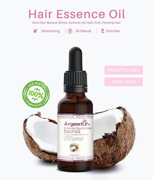 Wholesale Private Label Organic Coconut Hair Oil