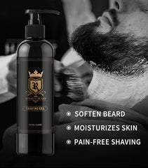 Wholesale Refreshed Moisturized Beard Shaving Gel 250ml.
