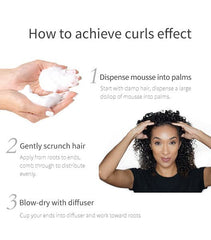 Wholesale Best Foam for Curly Hair Prevent Frizz 150ml.