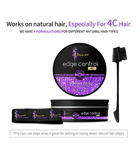 Extra Hold Edge Control Private Label Instant Control Edge Control 4c Hair  Wig Braid Gel - China Cosmetics and Hair Products price
