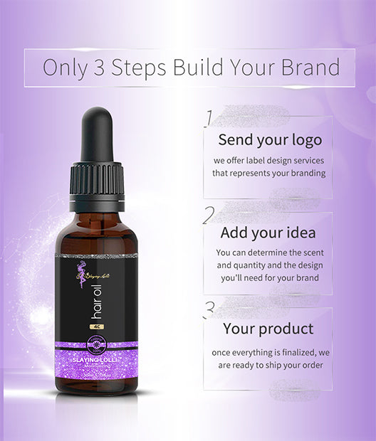 Wholesale Private Label Hair Care Essential Oil Natural Organic Hair Oil.