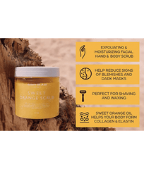 Wholesale Scrub Facial Body Scrub Improve Skin Multiple Flavor Eucalyptus Honey Fruits