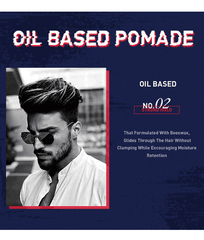 Wholesale Oil Based Natural Strong Hold Mens Hair Wave Pomade